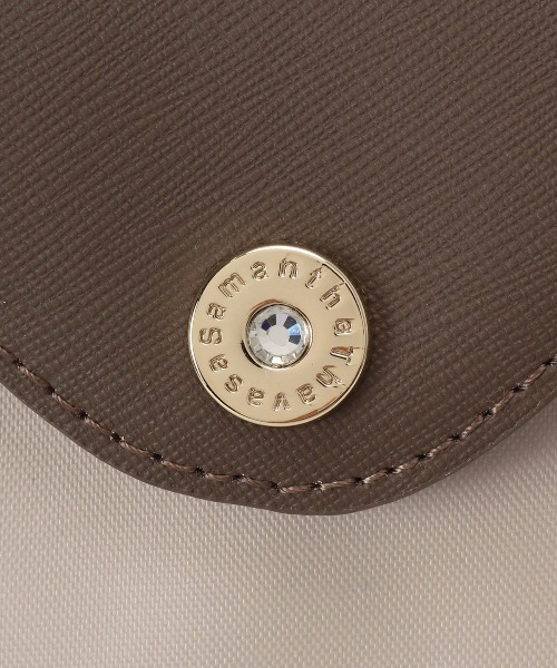 Samantha Thavasa（サマンサタバサ）の「ナイロン×スプリットレザー カジュアルトートバッグ（トートバッグ・レディース・ブラック/ベージュ/ネイビー/ワインレッド・FREE）」の22枚目の写真