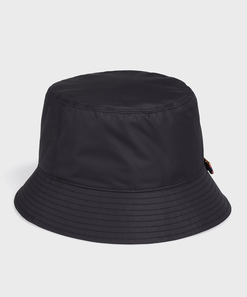 Paul Smith（ポールスミス）の「ブライトストライプポイント ポータブルバケットハット【250305 POBHAT】（ハット・メンズ・ブラック・FREE）」の4枚目の写真