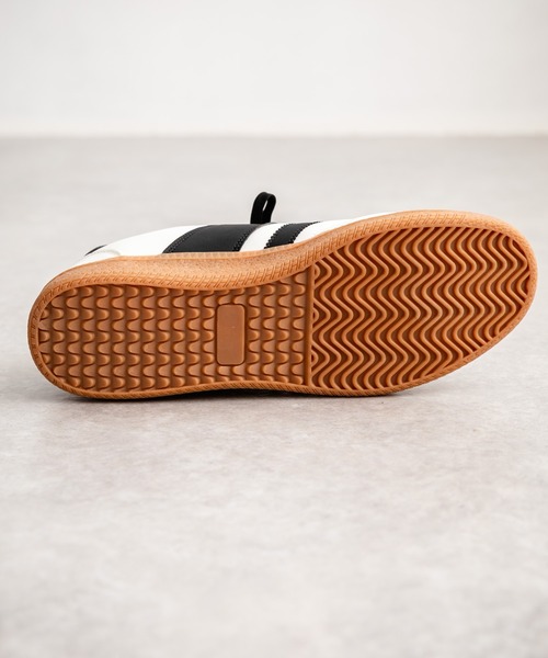 U.S. POLO ASSN.(ユーエスポロアッスン)の「U.S.POLO ASSN. ユーエスポロアッスン ワンポイントロゴ厚底クラシックローカットスニーカー(スニーカー・メンズ・ベージュ/ブラック/ホワイト・25cm/26cm/27cm)」の6枚目の写真