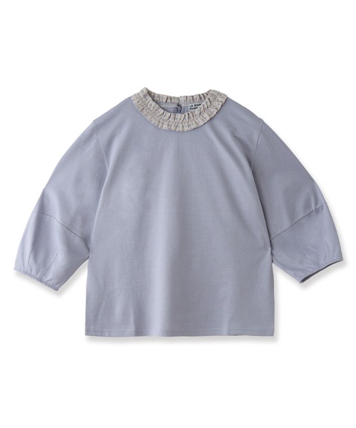 フリル襟バレルスリーブプルオーバー（Tシャツ/カットソー）｜LA