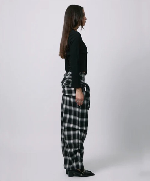 led.tokyo（レッドトウキョウ）の「【led.tokyo】2PIECE TOPS/2ピーストップス（Tシャツ/カットソー・レディース・ネイビー/レッド/ブラック・FREE）」の5枚目の写真