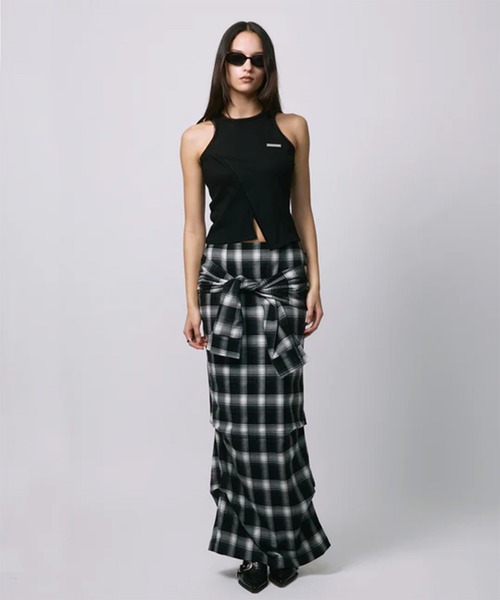 led.tokyo（レッドトウキョウ）の「【led.tokyo】2PIECE TOPS/2ピーストップス（Tシャツ/カットソー・レディース・ネイビー/レッド/ブラック・FREE）」の11枚目の写真