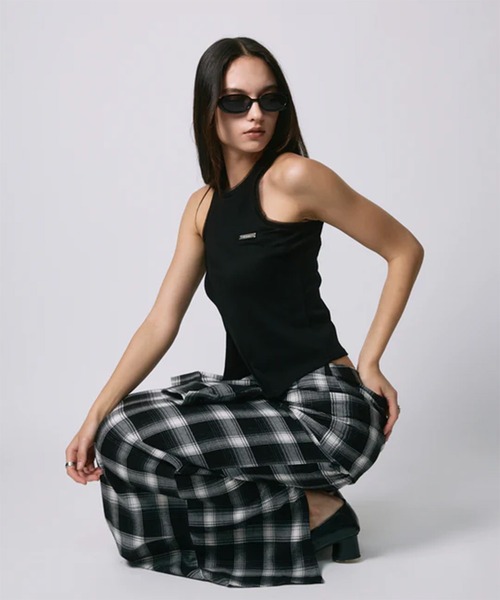 led.tokyo（レッドトウキョウ）の「【led.tokyo】2PIECE TOPS/2ピーストップス（Tシャツ/カットソー・レディース・ネイビー/レッド/ブラック・FREE）」の13枚目の写真