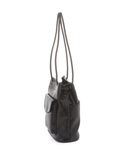 LAKOLE（ラコレ）の「フラップポケットボンサック / 577444（ハンドバッグ・メンズ・ブラック・FREE）」の2枚目の写真