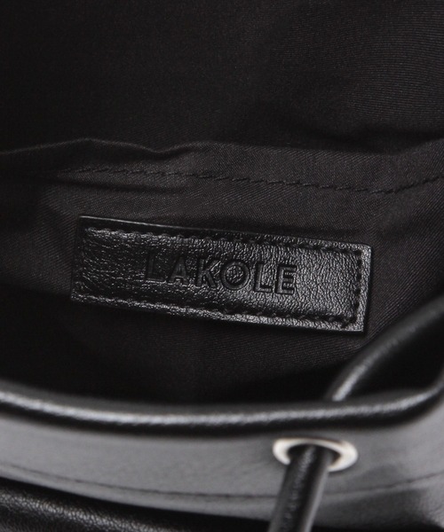 LAKOLE（ラコレ）の「フラップポケットボンサック / 577444（ハンドバッグ・メンズ・ブラック・FREE）」の11枚目の写真