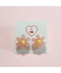 【Seolrem】ぷっくりフラワーピアス(MA)