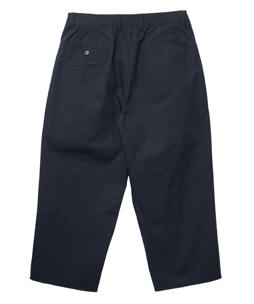 BEDWIN（ベドウィン）の「BEDWIN 8L COTTON WIDE PANTS WYLER Jr. 25SB4733（その他パンツ・メンズ・ネイビー/ホワイト・2/3）」の3枚目の写真