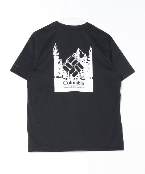 Columbia(コロンビア)の「コロンビア アーバンハイクグラフィックショートスリーブTシャツ(Tシャツ/カットソー・メンズ・ブルーグレー/オフホワイト/ブラック・S/L/LL/M)」の4枚目の写真