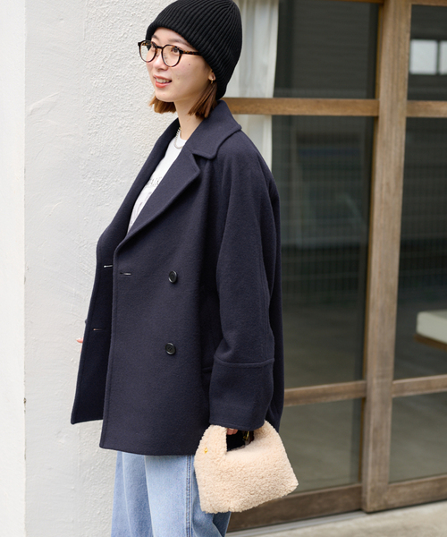 追加》尾州ウールスーパー100モッサPコート（ピーコート）｜JOURNAL