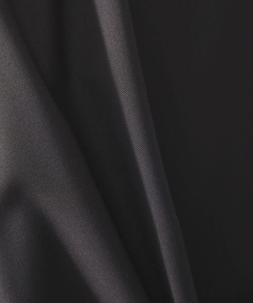 SLICK(スリック)の「【SLICK/スリック】T/R Gabardine Stretch Coach Jacket/TRギャバジンストレッチコーチジャケット/セットアップ(ブルゾン・メンズ・ブラック/チャコールグレー/ブラウン・3/1/2)」の5枚目の写真