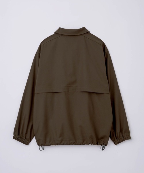 SLICK(スリック)の「【SLICK/スリック】T/R Gabardine Stretch Coach Jacket/TRギャバジンストレッチコーチジャケット/セットアップ(ブルゾン・メンズ・ブラック/チャコールグレー/ブラウン・3/1/2)」の15枚目の写真
