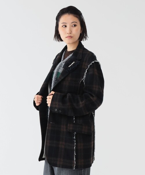 セール】【2/5再値下げ】リサイクルウール カットオフ ジャケット