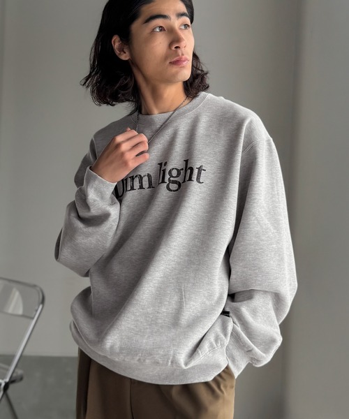 Classical Origin（クラシカルオリジン）の「「暖か素材。」裏起毛ロゴ使いスウェットトレーナー／Brushed Lining Logo Accents Sweatshirt（スウェット・メンズ・ネイビー/杢グレー/ブラック・SMALL/MEDIUM/LARGE）」の18枚目の写真