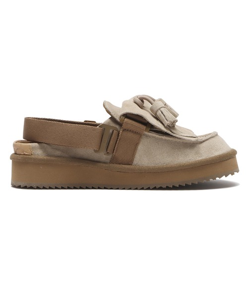 SHAKA(シャカ)の「MOC MULE TASSEL SUEDE SK-296(サンダル・メンズ・ベージュ・4/5/6/7)」の2枚目の写真