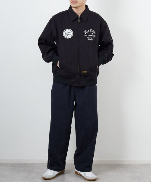 【フェード感◎】BEN DAVIS ダックジャケット　ブラック Lサイズ フェード感◎】BEN DAVIS ダックジャケット ブラック Lサイズ BEN