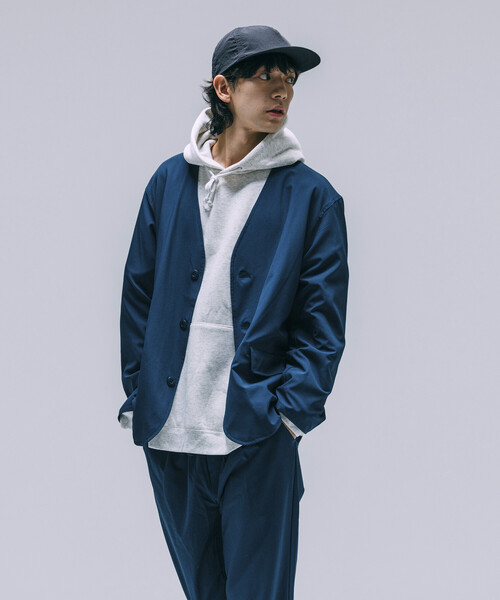 22AW ノーカラージャケット　ワイドトラウザーズ　セットアップ セール】限定展開 ALL WEATHER ACTIVE WEAR/オールウェザーアクティブ