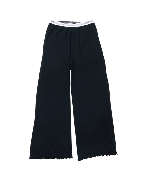 HANES(ヘインズ)の「【HANES/ヘインズ】Hanes originalsロングワイドパンツ by THE DODO JEAN 25FW ヘインズ(HW9-C101)【WEB限定】(スウェットパンツ・レディース・ブラック/グレー・フリー)」の2枚目の写真