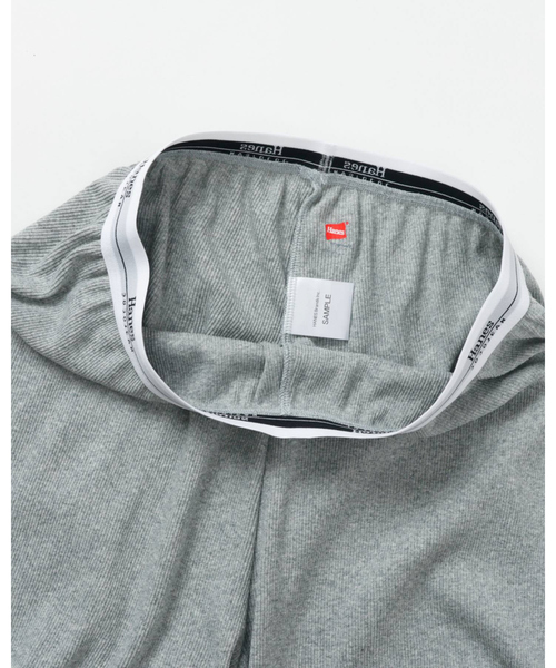 HANES(ヘインズ)の「【HANES/ヘインズ】Hanes originalsロングワイドパンツ by THE DODO JEAN 25FW ヘインズ(HW9-C101)【WEB限定】(スウェットパンツ・レディース・ブラック/グレー・フリー)」の6枚目の写真