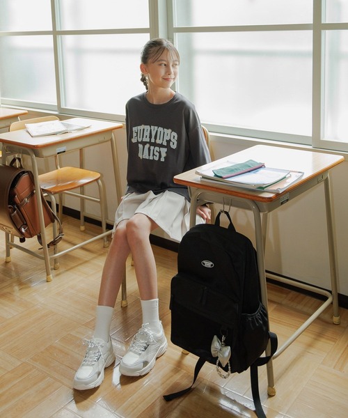 GLOBAL WORK（グローバルワーク）の「ヘビロッTEE/モチーフ長袖/579701（Tシャツ/カットソー・キッズ・ホワイト/チャコールグレー/ブルー系その他/パープル系その他/ホワイト系その他2・130cm/140cm/150cm/160cm）」の22枚目の写真