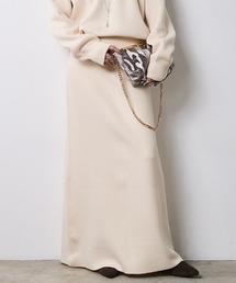 CHIC STYLE（シックスタイル）の「ニットナローマキシスカート＜大きいサイズ有＞シックスタイル（スカート）」