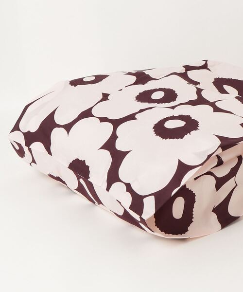 marimekko（マリメッコ）の「【ASIA　EXCLUSIVE】 Unikko / Ae Smartbag（エコバッグ/サブバッグ・レディース・ブラウン/ライトピンク・FREE）」の8枚目の写真