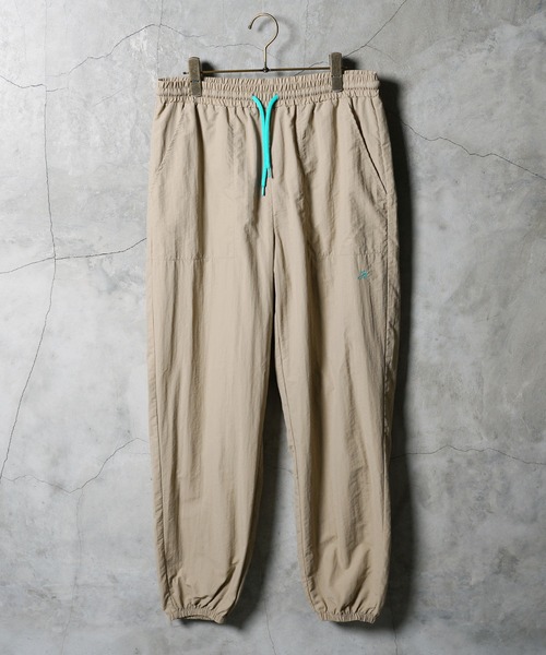 jiggys shop（ジギーズショップ）の「ワンポイント刺繍 ベイカー ナイロンパンツ（その他パンツ・メンズ・チャコール/ベージュ/ブラウン・X-LARGE/MEDIUM/LARGE）」の6枚目の写真