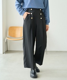 FOUND GOOD | フロントボタンワイドP(その他パンツ)