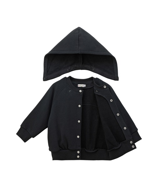 MIKI HOUSE(ミキハウス)の「【WEB限定】バックロゴパーカー(パーカー・キッズ・ブラック/ベージュ/ロイヤルブルー/ラベンダー・80cm/90cm/100cm/110cm/120cm/130cm)」の10枚目の写真