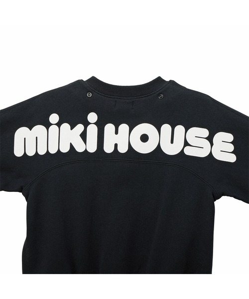 MIKI HOUSE(ミキハウス)の「【WEB限定】バックロゴパーカー(パーカー・キッズ・ブラック/ベージュ/ロイヤルブルー/ラベンダー・80cm/90cm/100cm/110cm/120cm/130cm)」の11枚目の写真