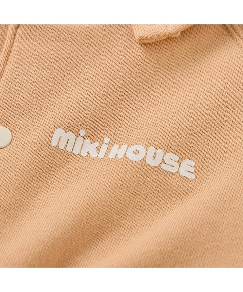 MIKI HOUSE(ミキハウス)の「【WEB限定】バックロゴパーカー(パーカー・キッズ・ブラック/ベージュ/ロイヤルブルー/ラベンダー・80cm/90cm/100cm/110cm/120cm/130cm)」の17枚目の写真