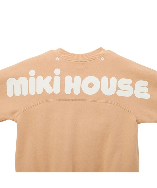 MIKI HOUSE(ミキハウス)の「【WEB限定】バックロゴパーカー(パーカー・キッズ・ブラック/ベージュ/ロイヤルブルー/ラベンダー・80cm/90cm/100cm/110cm/120cm/130cm)」の16枚目の写真