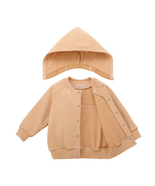 MIKI HOUSE(ミキハウス)の「【WEB限定】バックロゴパーカー(パーカー・キッズ・ブラック/ベージュ/ロイヤルブルー/ラベンダー・80cm/90cm/100cm/110cm/120cm/130cm)」の15枚目の写真