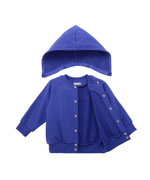 MIKI HOUSE(ミキハウス)の「【WEB限定】バックロゴパーカー(パーカー・キッズ・ブラック/ベージュ/ロイヤルブルー/ラベンダー・80cm/90cm/100cm/110cm/120cm/130cm)」の20枚目の写真