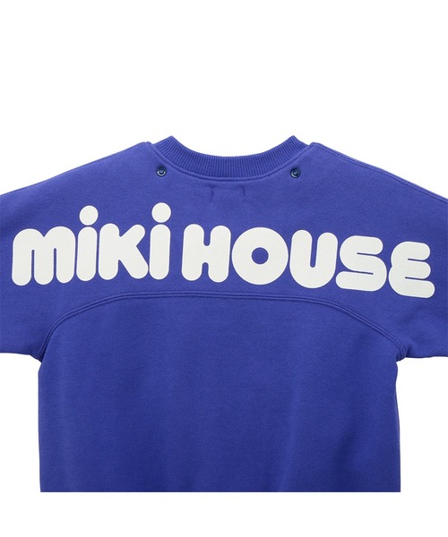 MIKI HOUSE(ミキハウス)の「【WEB限定】バックロゴパーカー(パーカー・キッズ・ブラック/ベージュ/ロイヤルブルー/ラベンダー・80cm/90cm/100cm/110cm/120cm/130cm)」の21枚目の写真