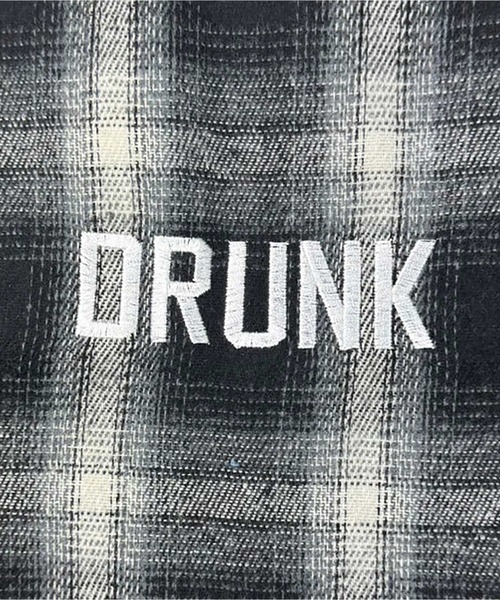 JACKROSE（ジャックローズ）の「YOIDORE 酒愛好家 ﾁｪｯｸｼｬﾂ（シャツ/ブラウス・メンズ・ブラック・M/L/XL）」の16枚目の写真