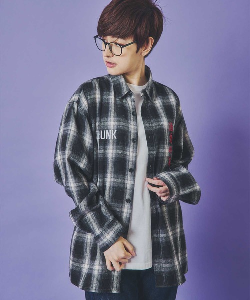 JACKROSE（ジャックローズ）の「YOIDORE 酒愛好家 ﾁｪｯｸｼｬﾂ（シャツ/ブラウス・メンズ・ブラック・M/L/XL）」の6枚目の写真