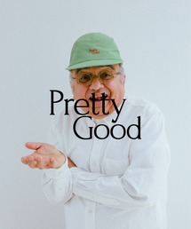 StPT（エスティーピーティー）の「【Pretty Good /プリティーグッド】 CAP　1stコレクション　ツバ長め　帽子　ワンポイント　ブランドロゴ　刺繍（キャップ）」