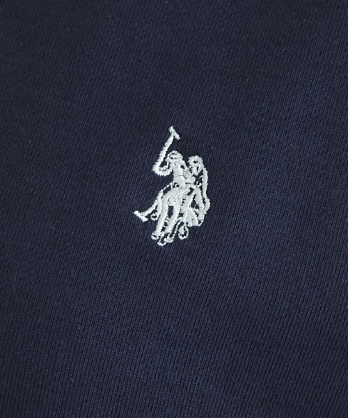 U.S. POLO ASSN.(ユーエスポロアッスン)の「U.S. POLO ASSN. フリルスウェット(スウェット・レディース・グレー系その他/ネイビー/ホワイト系その他・M/L)」の8枚目の写真