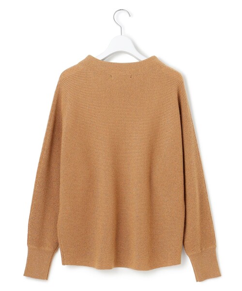 23区 L(ニジュウサンクオオキイサイズ)の「【洗える】ウールカシミヤラメ ドルマンスリーブ ニット(ニット/セーター・レディース・スモーキーグリーン系/黄土色系/グレー系/アイボリー系・46/44)」の5枚目の写真