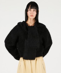 PRANK PROJECT | 【2025Winter Pre-Order】アルパカブレンド2WAYフーディ / Alpaca Blend 2-Way Hoodie(ニット/セーター)