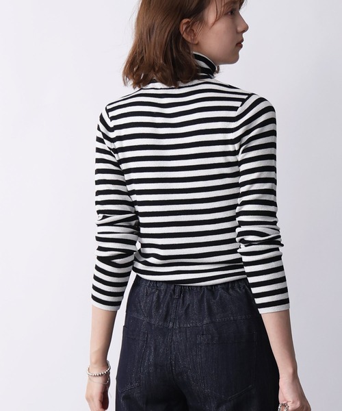 PICCIN(ピッチン)の「ラメタートルニット(ニット/セーター・レディース・オフホワイト/ホワイト系その他/ブラック/ブラウン系その他/ベージュ/ライトブルー/ローズ・M)」の19枚目の写真