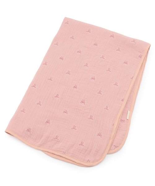 セール】刺しゅう6重ガーゼブランケット（その他ベビー用品）｜petit