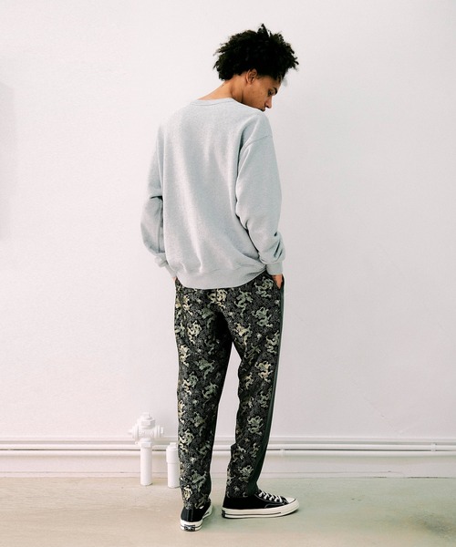 NOISE MAKER（ノイズメーカー）の「無地×ドラゴンジャガード織パンツ【MADE IN JAPAN】（その他パンツ・メンズ・チャコールグレー/ブラック・S/M/L/XL）」の14枚目の写真