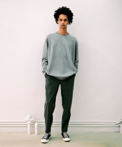 NOISE MAKER（ノイズメーカー）の「無地×ドラゴンジャガード織パンツ【MADE IN JAPAN】（その他パンツ・メンズ・チャコールグレー/ブラック・S/M/L/XL）」の15枚目の写真