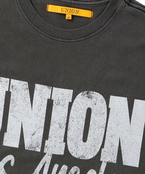 UNION(UNION TOKYO)(ユニオン)の「UNION TOKYO EIGHTEY-NINE TEE ユニオントーキョー(Tシャツ/カットソー・メンズ・ブラウン/ブラック・L/M/XL/XXL/S)」の16枚目の写真