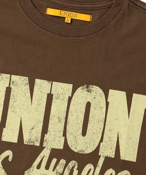UNION(UNION TOKYO)(ユニオン)の「UNION TOKYO EIGHTEY-NINE TEE ユニオントーキョー(Tシャツ/カットソー・メンズ・ブラウン/ブラック・L/M/XL/XXL/S)」の12枚目の写真