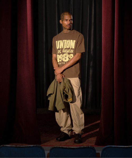 UNION(UNION TOKYO)(ユニオン)の「UNION TOKYO EIGHTEY-NINE TEE ユニオントーキョー(Tシャツ/カットソー・メンズ・ブラウン/ブラック・L/M/XL/XXL/S)」の18枚目の写真
