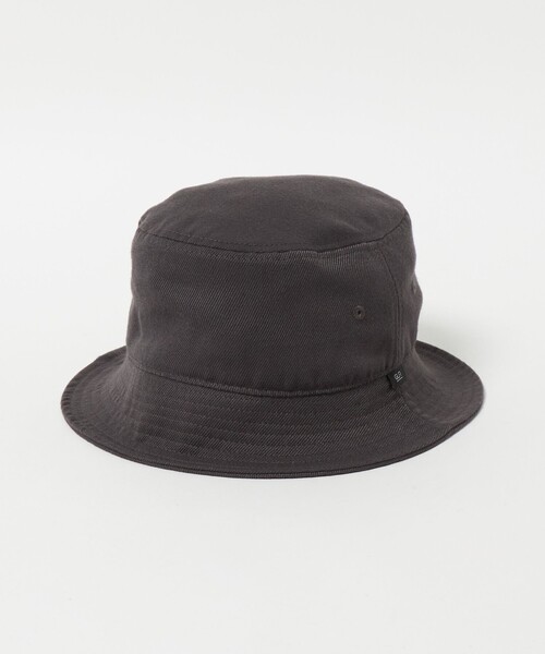 green label relaxing（グリーンレーベルリラクシング）の「GLR ポリエステル サージ ロゴ ハット（ハット・メンズ・ダークグレー/ブラック・FREE）」の4枚目の写真