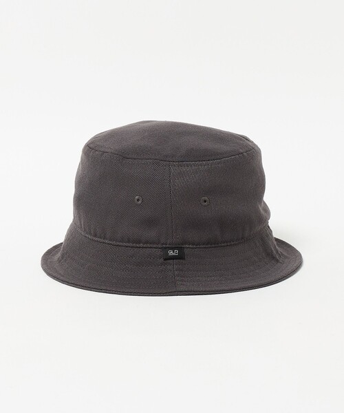 green label relaxing（グリーンレーベルリラクシング）の「GLR ポリエステル サージ ロゴ ハット（ハット・メンズ・ダークグレー/ブラック・FREE）」の15枚目の写真