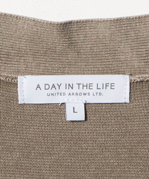A DAY IN THE LIFE UNITED ARROWS(アデイインザライフユナイテッドアローズ)の「12ゲージ ミラノリブ フェード イージーカーディガン-ウォッシャブル-<A DAY IN THE LIFE>(ニット/セーター・メンズ・ダークグレー/ベージュ/ダークグリーン・L/M)」の15枚目の写真